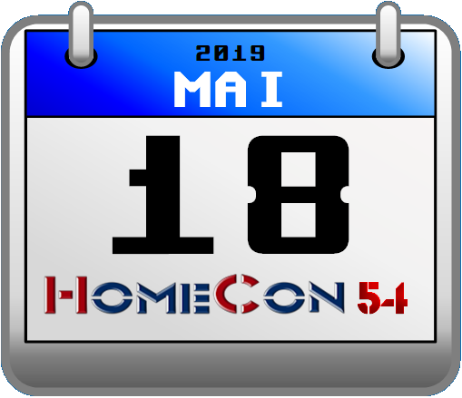 kalenderblatt-20190518-homecon54 Bild: Eventkalenderblatt HomeCon 54