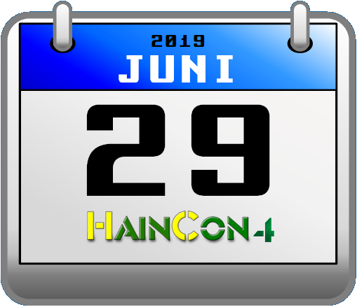 kalenderblatt-20190629-haincon4 Bild: Eventkalenderblatt HainCon 4